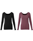 PP Graphene Volcano Bra Top Long Sleeve (2pcs/set)