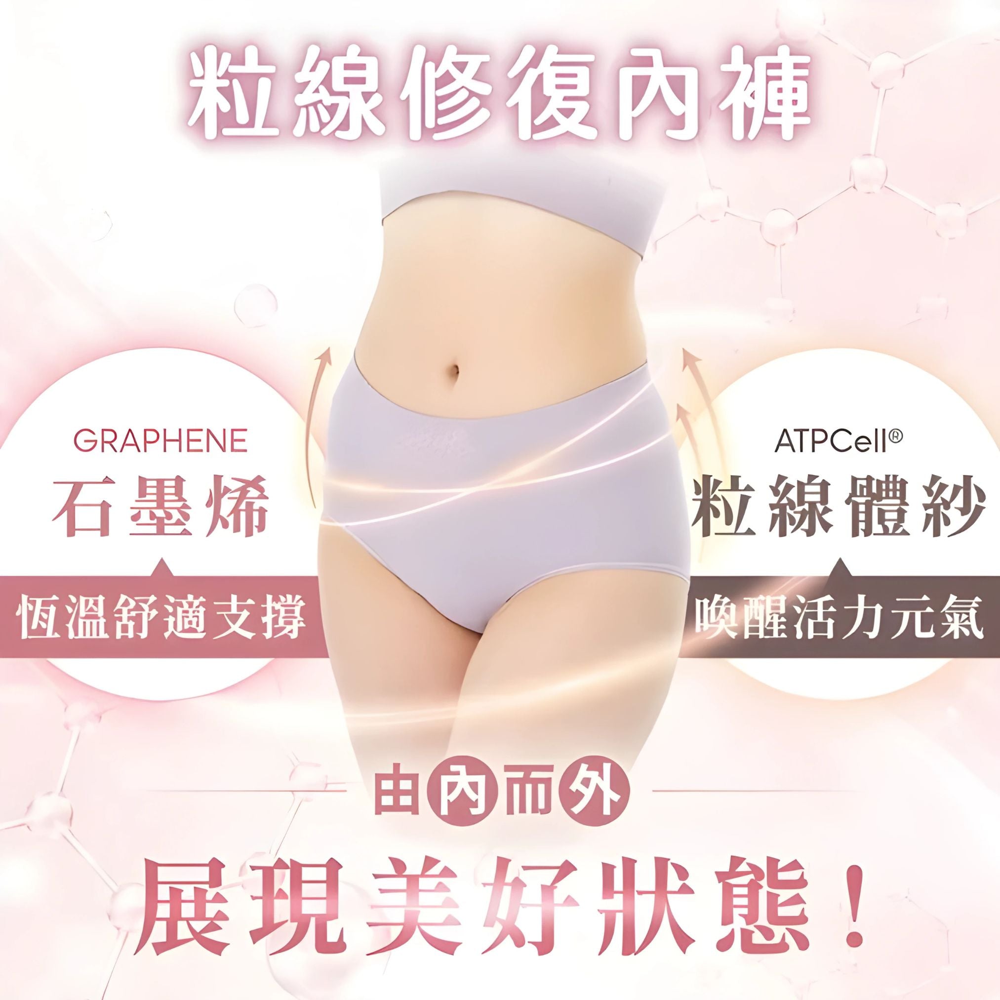 PP Graphene x Mitochondria Repair Panty Set (4pcs/set)