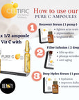 Celtific Pure C 20% - 5 x 2ml ampoules (Skincare Vitamin C)